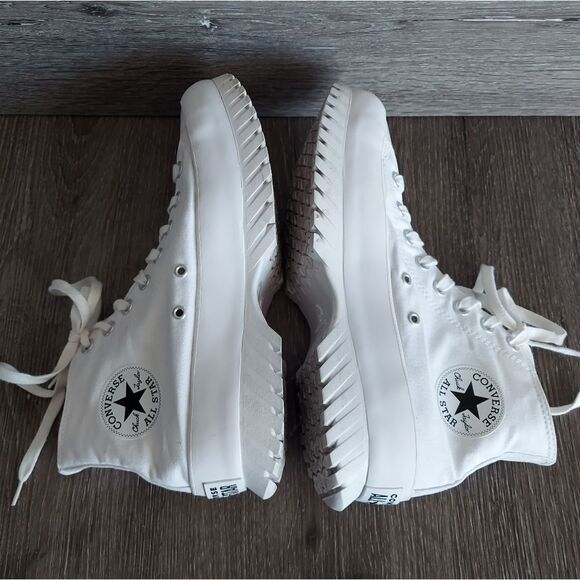 Converse Chuck Taylor All Star Lugged 2.0 High Platform White size 10 - Picture 6 of 11